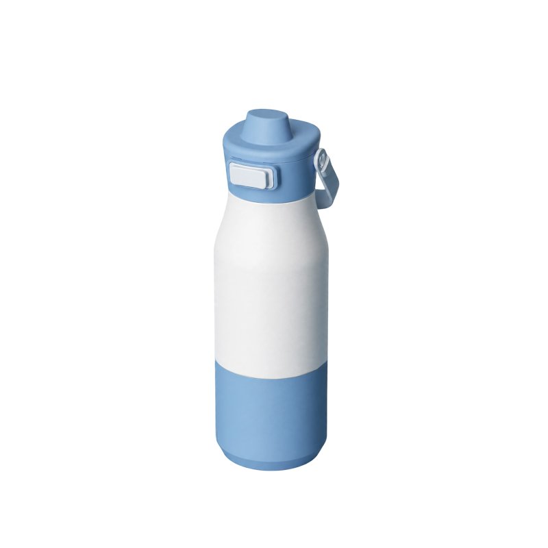 Dual-mode slide-lock travel bottle sourcing illustration