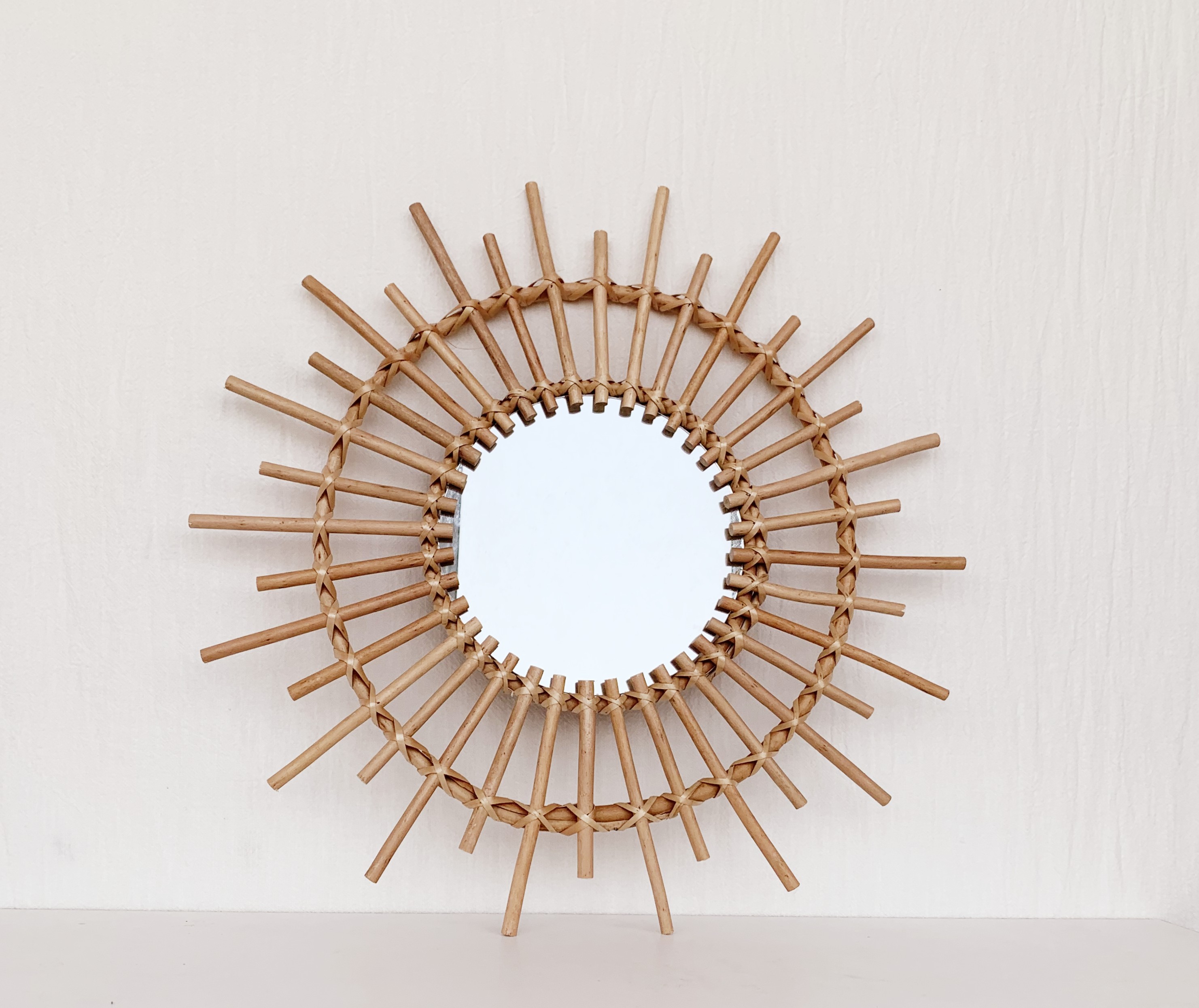 Handmade mirror décor sourcing illustration