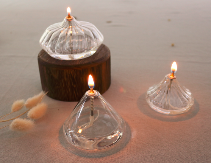 Decorative glass-light reference sourcing illustration