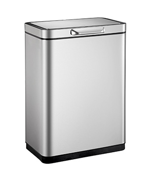 Rectangular touch-opening bin reference