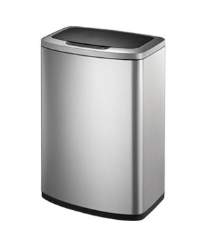 Metal sensor-bin reference on a white background